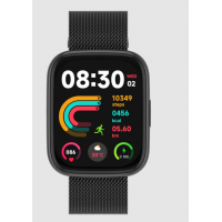 שעון חכם FITPRO S4 - בצבע שחור, השותף המושלם לסגנון חיים פעיל, בריא ומלא בסטייל!